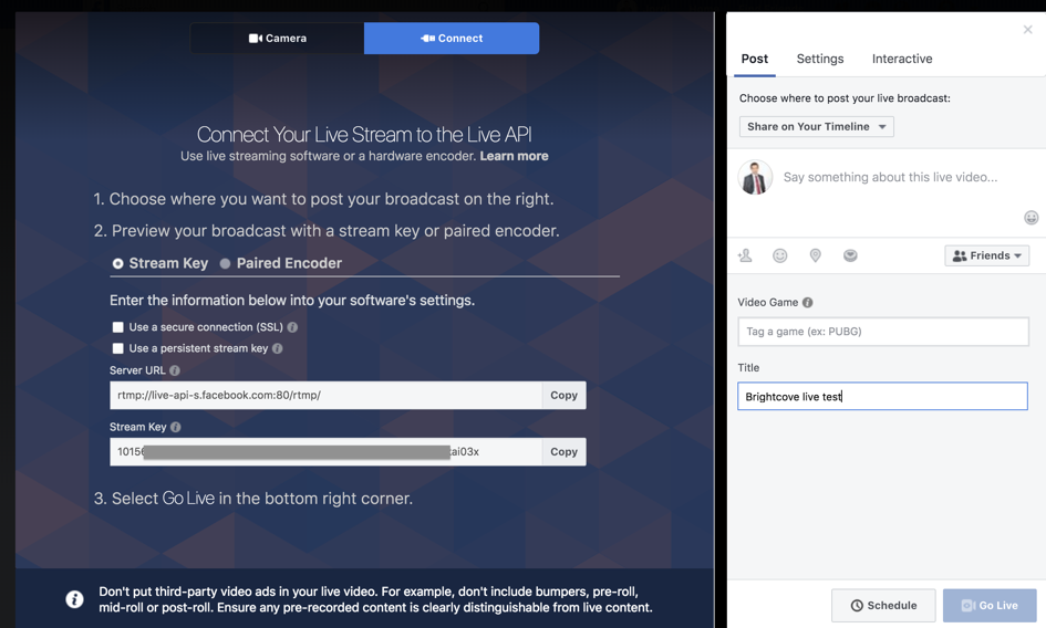 facebook-live-config