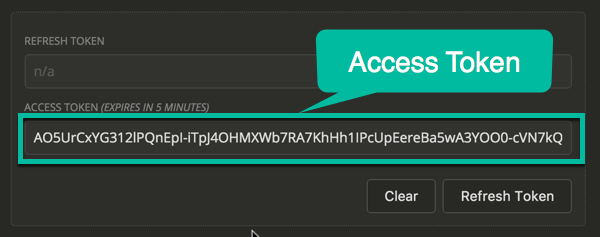 Token de acceso